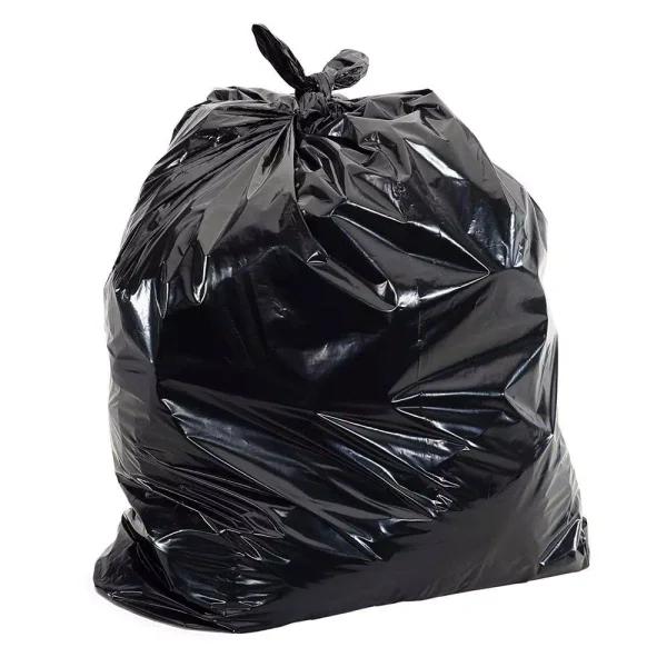 Aluf Plastics 55 Gal. Heavy-Duty Black Trash Bags, 2.0 mil, 100-Count