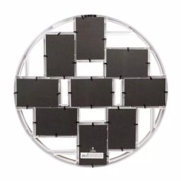 Umbra Luna White Multi-Opening Collage Picture Frame, Holds 9 Photos thumbnail 2