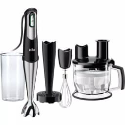 Braun MQ777 MultiQuick SmartSpeed Immersion Hand Blender Set with Food Processor, Whisk, and Masher thumbnail 1