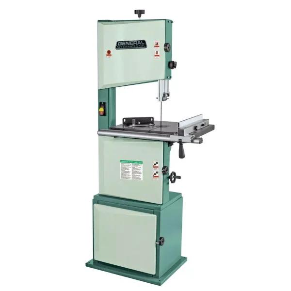General International 14 in. 2-Speed Wood Cutting Band Saw, 9.5 Amp, 1 HP with Steel Stand