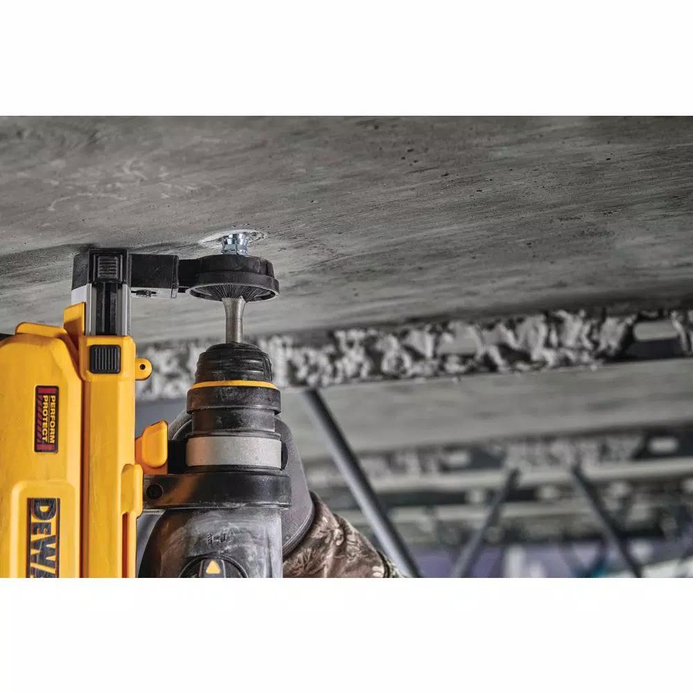 DEWALT 20V MAX XR Brushless 1-1/8 in. SDS Plus D-Handle Rotary Hammer Kit with Dust Extractor & (2) 6.0Ah Batteries