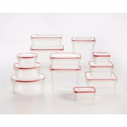 Cook Pro 24-Piece Lock and Seal Food Storage Container Set with Airtight Lids thumbnail 3