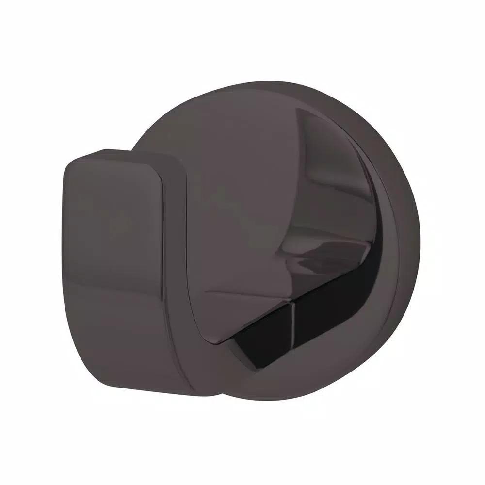 Speakman Vector Deep Robe Hook in Matte Black by Roger Thomas