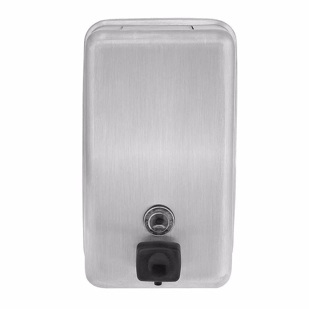 Alpine Industries Alpine 1200ml Stainless Steel Manual Liquid Soap Dispenser - Surface Mount
