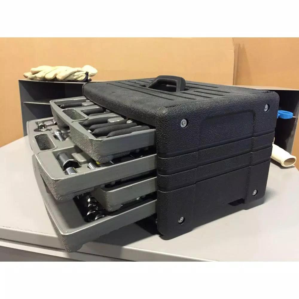 Worker The Worker 105-Piece Tool Set with 4-Drawer Portable Tool Chest