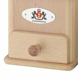 Zassenhaus Brasilia Manual Coffee Mill - Natural Beechwood with Steel Conical Burrs thumbnail 3