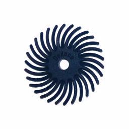 Dedeco Sunburst Radial Discs 1 in. Ultra-Fine 1/8 in. Arbor Rotary Polishing Tool, 12-Pack thumbnail 1