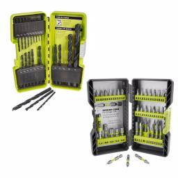 RYOBI 61-Piece Drill Bit and Impact Rated Driving Bit Set thumbnail 1