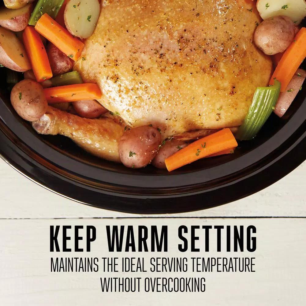 Weston Realtree Edge 5 Qt. Camouflage Slow Cooker with Lid Latch Strap