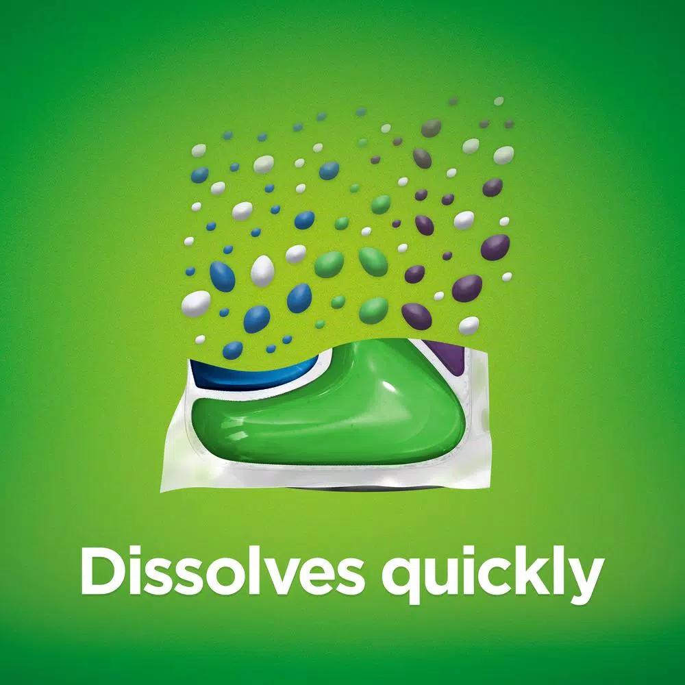 Cascade Platinum ActionPacs Dishwasher Detergent with Dawn, Fresh Scent (36-Count, 6-Pack)
