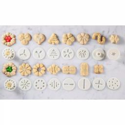 Hutzler 23-Piece Easy Action Cookie Press and Food Decorator Set thumbnail 5