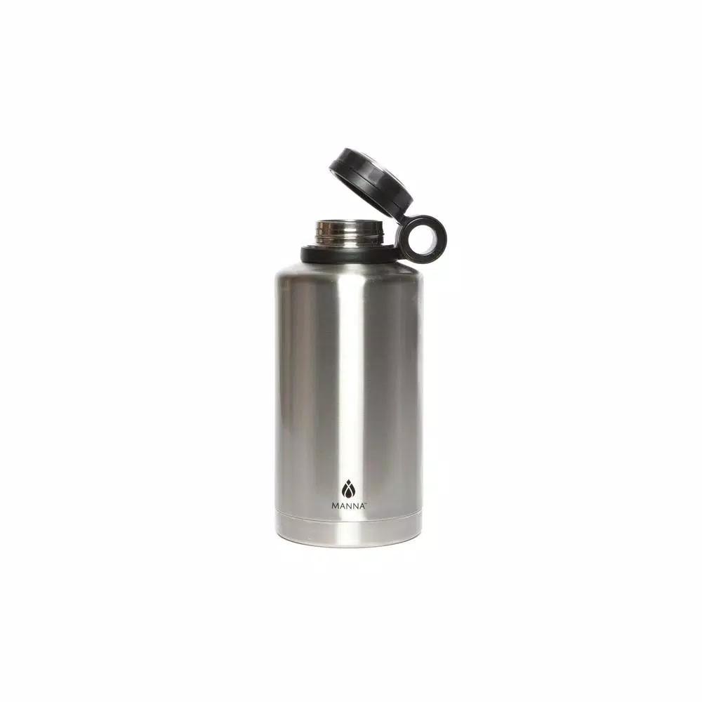Manna 64 oz. Stainless Steel Vacuum Insulated Growler - Double Wall Leak-Proof Beverage Container