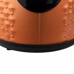 Brentwood Appliances 3.5 Qt. Diamond Pattern Slow Cooker with Tempered Glass Lid, Brown thumbnail 5