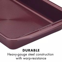 Circulon Nonstick Bakeware Cookie Pan, 10-Inch x 15-Inch, Merlot thumbnail 5