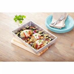 Chicago Metallic 9x13 Aluminized Steel Bake and Roast Pan thumbnail 4
