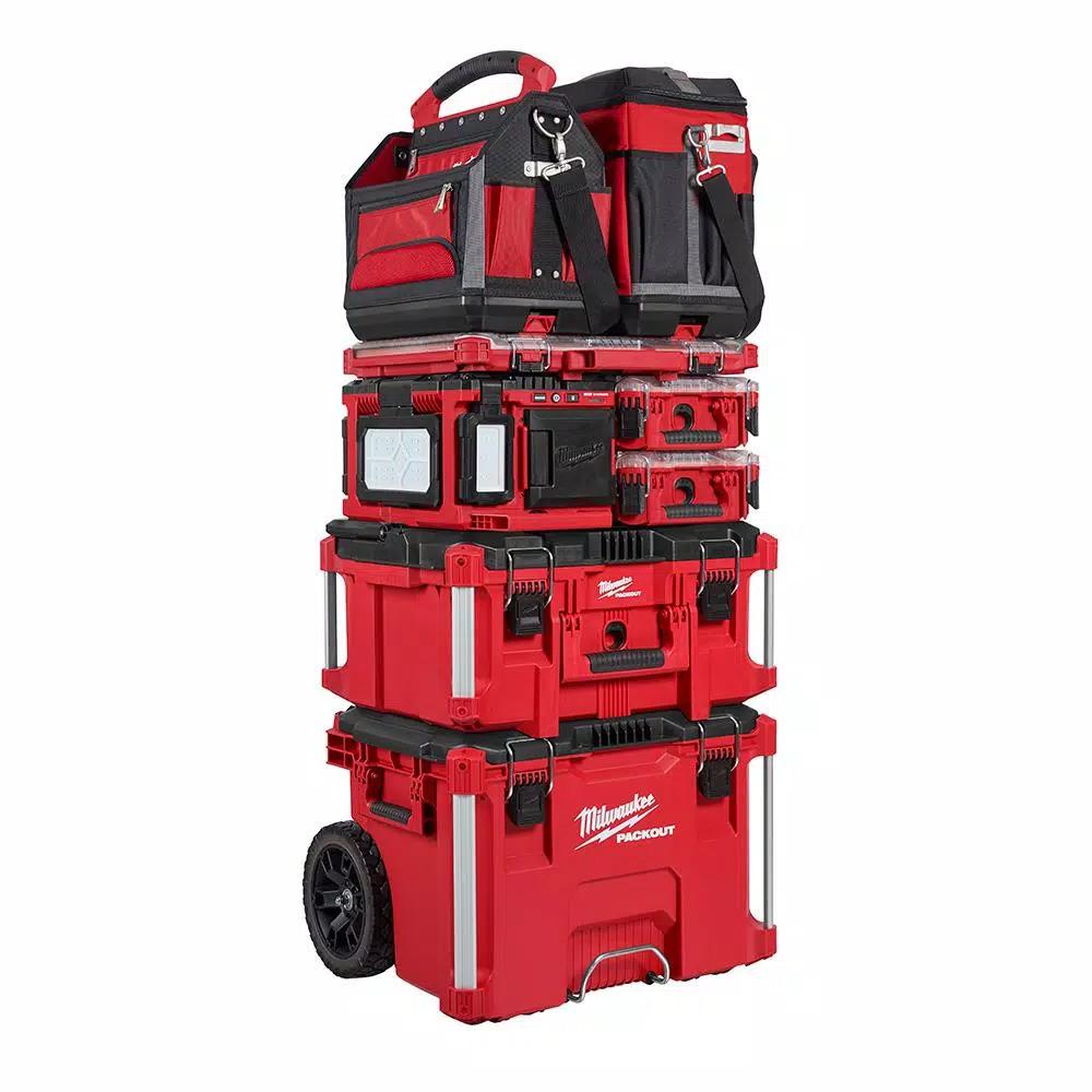 Milwaukee M18 PACKOUT 3000 Lumens LED Light with Built-In Charger