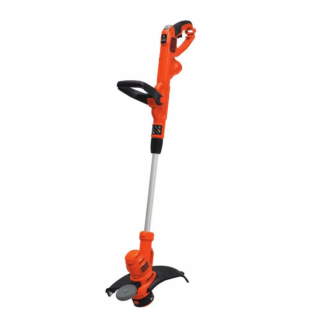 BLACK+DECKER 14 in. 6.5 Amp Corded Electric String Trimmer and Edger with EASYFEED