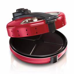 Hamilton Beach 12 in. Red Metal Pizza Maker, 1200W Countertop Specialty Grill thumbnail 5