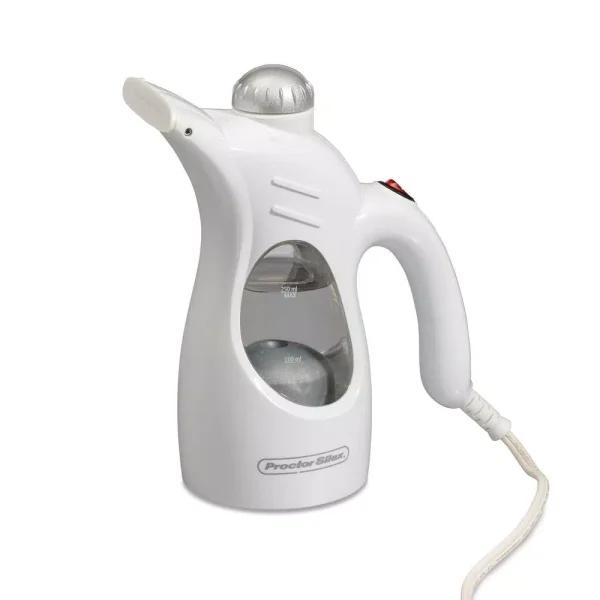Proctor Silex Handheld Garment Steamer, Compact Travel Clothes Steamer, White