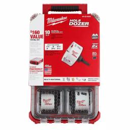 Milwaukee Hole Dozer & BIG HAWG Carbide Hole Saw and Driver Bit Set with PACKOUT Cases, 119-Piece thumbnail 6