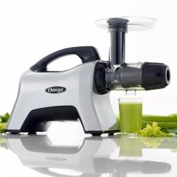 Omega NC1000 Nutrition Center Horizontal Slow Masticating Juicer, Silver thumbnail 4