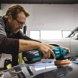 Makita 18V LXT Brushless Cordless 5 in./6 in. Dual Action Random Orbit Polisher Kit (5.0 Ah) thumbnail 7