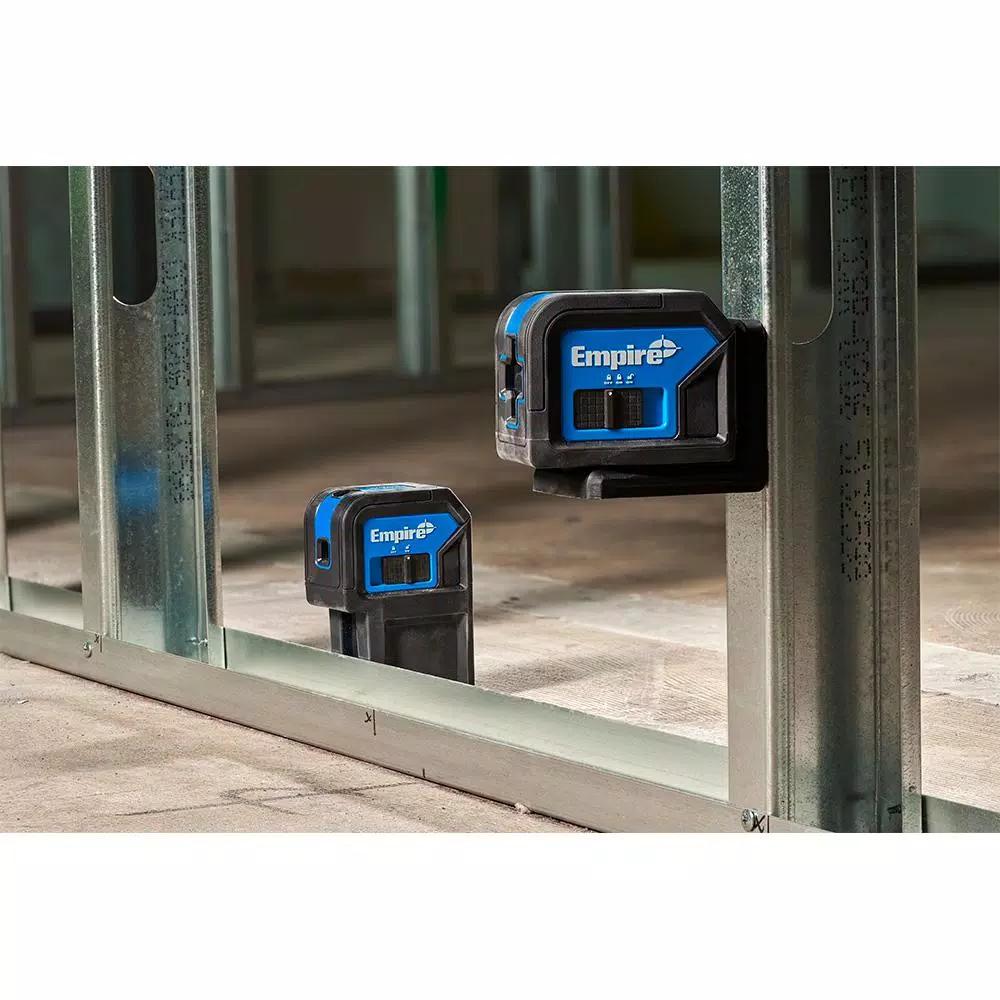 Empire eLG3D Green Self-Leveling 3-Point Laser Level, 125 ft. Range