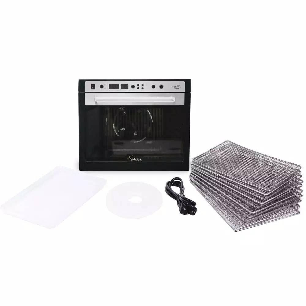 Tribest Sedona Supreme Digital Food Dehydrator with 9 Stainless Steel Trays