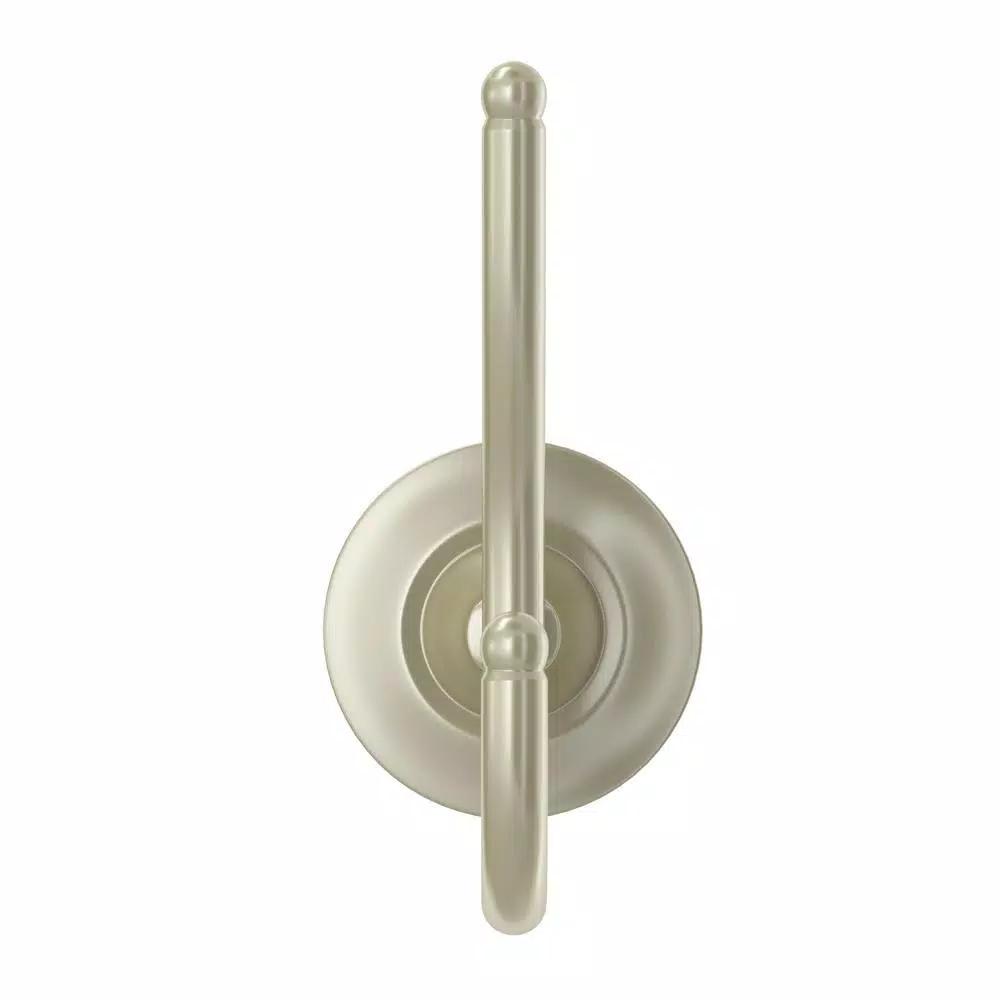 Glacier Bay Cooperton Double Robe Hook in Brushed Nickel, Zinc Alloy