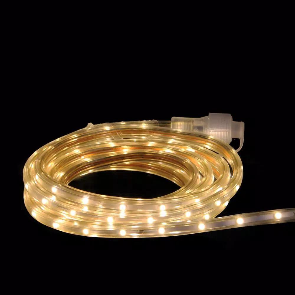 CC Christmas Decor 10 ft. 60-Light Warm White LED Linear Tape Christmas Lights, Indoor/Outdoor