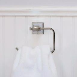 Speakman Rainier Polished Chrome Towel Ring - Square Design Hand Towel Holder thumbnail 8