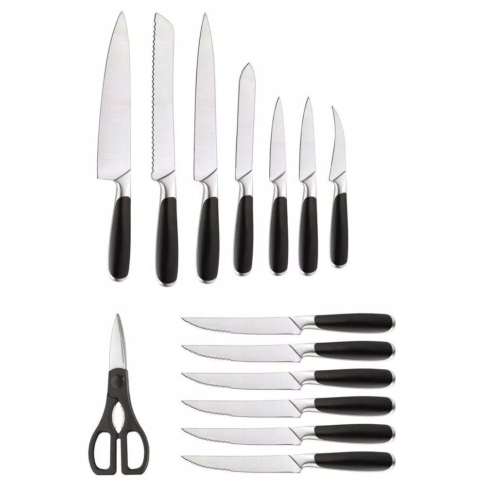 Chicago Cutlery Belden 15-Piece Knife Set with Cherry Wood Block