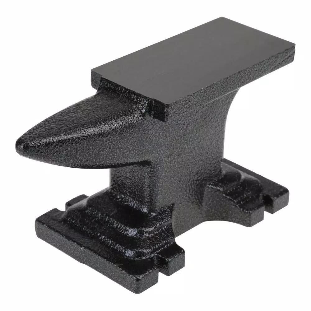 OLYMPIA 9 lb. Cast Iron Hobby Anvil for Metal Forming