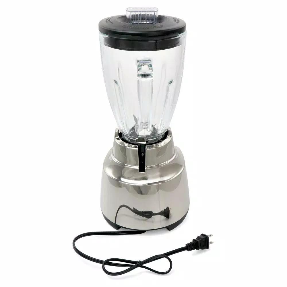 Oster Make It Fresh 10-Speed Silver Power Blender, 48 oz. Glass Jar, 700W
