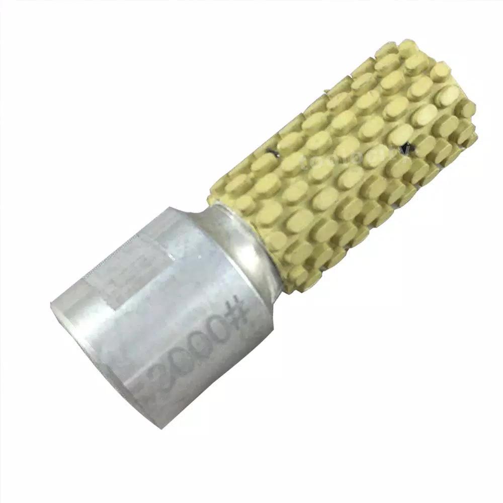 Toolocity 1 in. Wet Diamond Polishing Drum Wheel, 3000-Grit, 5/8-11 Thread