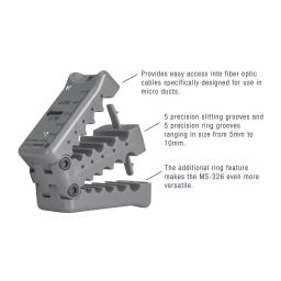 Jonard Tools MS-326 Mid Span Slitter and Ringer for Fiber Optic Cables (5 mm - 10 mm) thumbnail 6