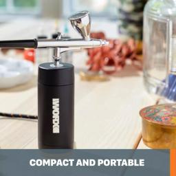 Worx MAKERX 20V Air Brush Rotary Tool Attachment (Tool Only) thumbnail 9