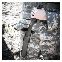 Sheffield REAPR TAC Bowie Knife with 7 in. 420 Stainless Steel Blade and TPR Handle thumbnail 8