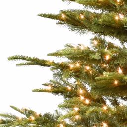 Puleo International 7.5 ft. Aspen Fir Artificial Christmas Tree with 700 Warm White Lights thumbnail 3