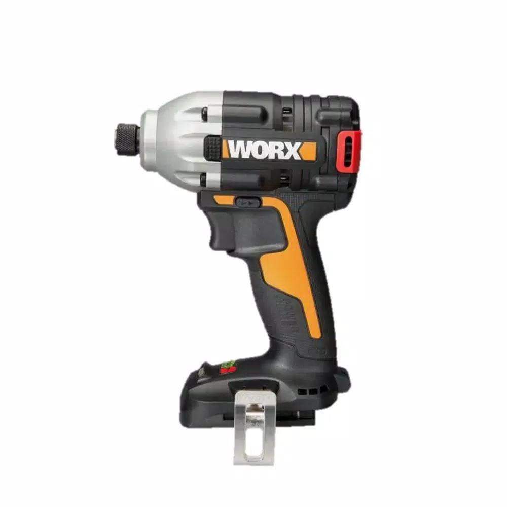 Worx 20V Brushless 3-Speed 1/4 in. Hex Impact Driver with Quick Change Chuck (Tool Only)