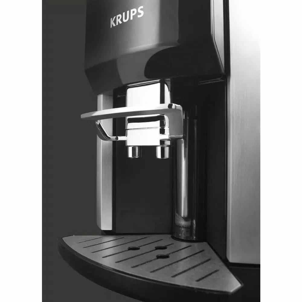 Krups Barista One Touch Fully Automatic Stainless Steel Espresso Machine with Built-In Grinder