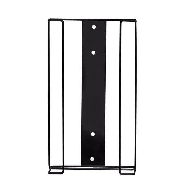 Alpine Industries Quad Capacity Wire Wall Mount Glove Box Dispenser, Black