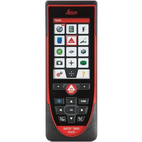 Leica DISTO D810 Touch 650 ft. Laser Distance Meter with Integrated Camera and Touchscreen