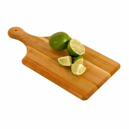 Catskill Craftsmen 14 in. Hardwood Cutting Board & Serving Paddle - Natural Birch Farmhouse Style thumbnail 3