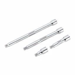 Powerbuilt 3/8 in. Drive Extension Bar Set, 4-Piece Chrome Vanadium Steel thumbnail 1