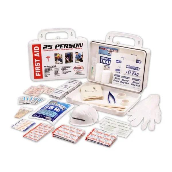 Rapid Care 166-Piece 25 Person ANSI/OSHA Compliant Industrial First Aid Kit