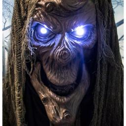 Haunted Hill Farm 6.5 ft. Animatronic Talking Tree Halloween Prop with Sound and Lights thumbnail 11