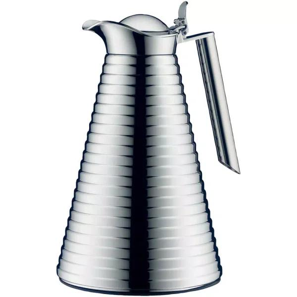 Alfi Chrome-Plated Copper Glass Vacuum Carafe, 1.06 Qt.
