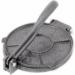 Alpha Living 7.5 in. Heavy Duty Cast Iron Tortilla Press thumbnail 1