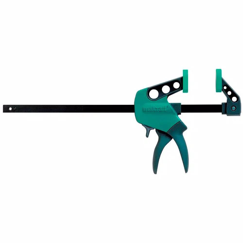 Wolfcraft AccuGrip 12 in. One-Hand Bar Clamp and 20 in. Spreader